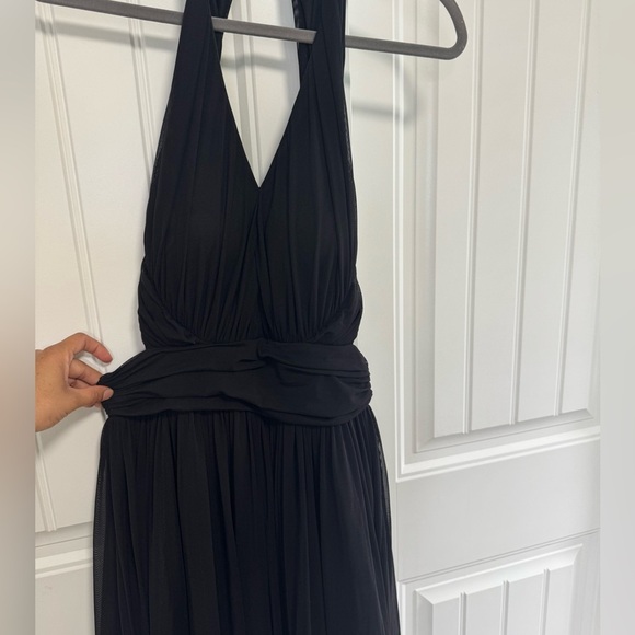 Glamazon Black Backless Evening Gown – Size M - Picture 4 of 7